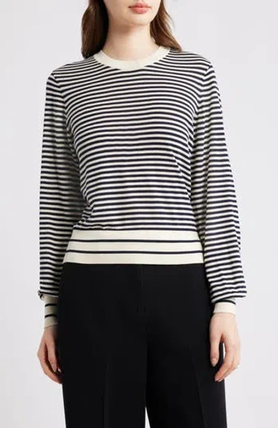 Frame The Stripe Sweater In Multi