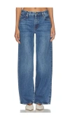Frame The Wide Crop Jeans In Blue