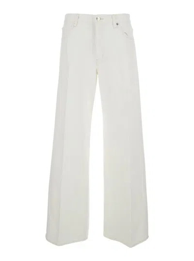 Frame Le Pixie Slim Fit Palazzo Pants In Multi