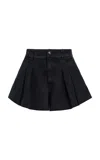 Frame The Structural Cotton Shorts In Black