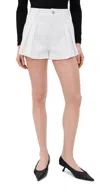 Frame The Structural Shorts White In White