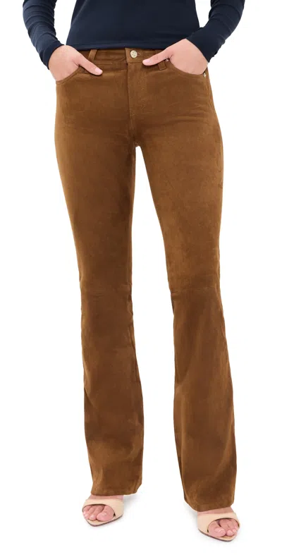 Frame The Suede Rodeo Pants Saddle