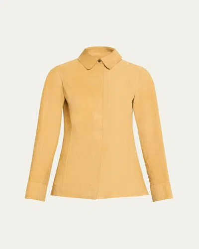 FRAME THE SUEDE SHIRT