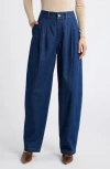 Frame The Bubble High-rise Barrel Jeans