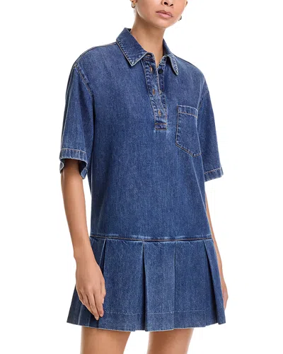 Frame The Tennis Dress In Blue