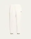 Frame The Tennis Sweatpants In White