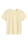 Frame The Vintage Cotton-blend Baby T-shirt In Yellow