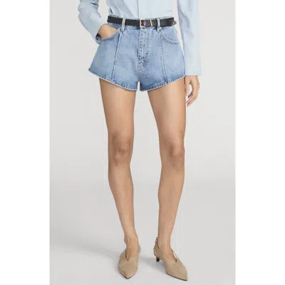 FRAME FRAME THE TILT HIGH RISE DENIM MINI SHORTS