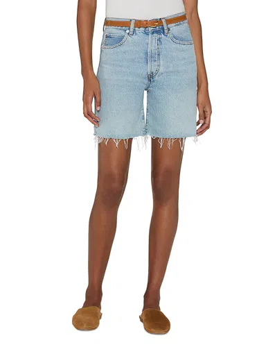 Frame The Dare High Waist Denim Cutoff Shorts In Reason