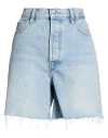 Frame Denim The Timeless Tricky Short In Blue
