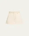 Frame The Trapunto Denim Shorts