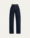 Frame The Trapunto Trouser Rinse Jeans In Rinse