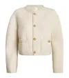 Frame The Trim Jacket In Neutral