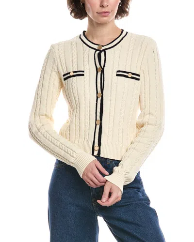 FRAME FRAME THE TRIMMED CARDIGAN