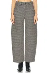 Frame The Tweed Barrel In Houndstooth