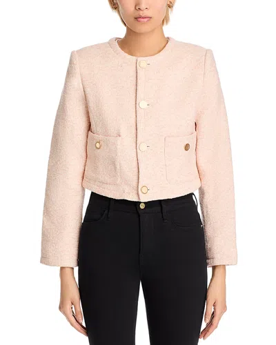 Frame The Tweed Jacket In Azalea Multi