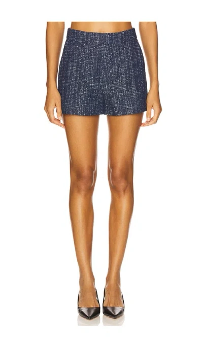 Frame The Tweed Short In Purple