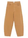 Frame The Twisted Jeans In Neutral