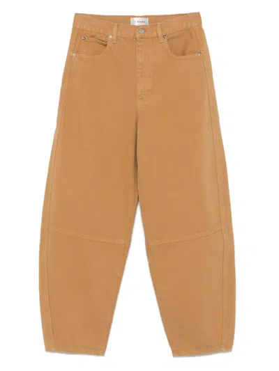 Frame The Twisted Jeans In Neutral