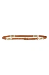 Frame The Twisted Link Belt In Brown