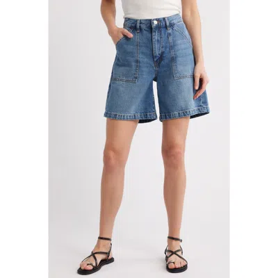 FRAME FRAME THE UTILITY DENIM SHORTS