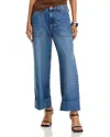 Frame The Utility High Rise Jeans In Stranger In Blue