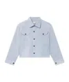 Frame The Utility Jacket In Blue
