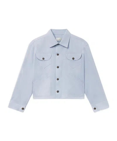 Frame The Utility Jacket In Blue