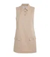 Frame The Utility Shift Mini Dress In Multi