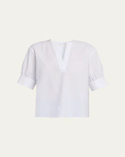 FRAME THE V-NECK POPOVER