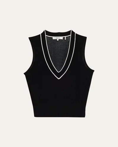 Frame The Varsity Vest In Multi