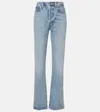 Frame Women's 5-pocket Straight-leg Jeans In Blau