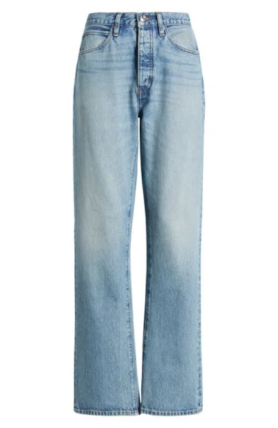 FRAME FRAME THE VERTICAL HIGH WAIST RELAXED STRAIGHT LEG JEANS