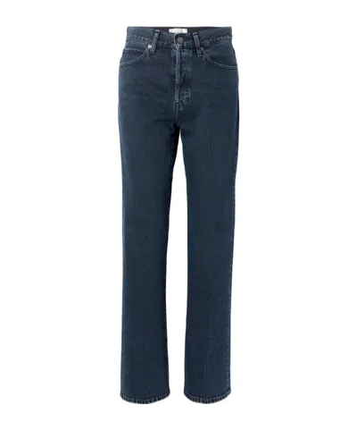 Frame The Vertical High-rise Straight-leg Jeans In Brown