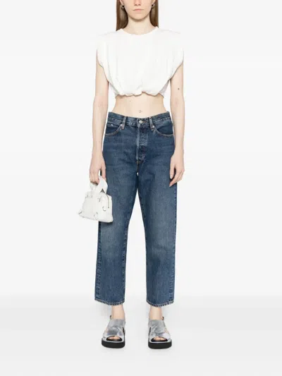 Frame The Vertical Jeans In Animal Print
