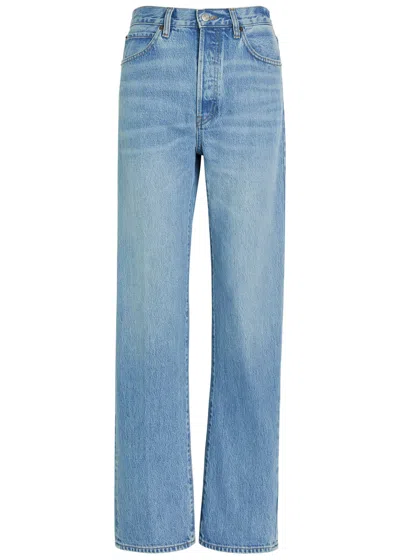 Frame The Vertical Straight-leg Jeans In Blue