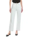 Frame The Vertical Trinity Crop Jean In White