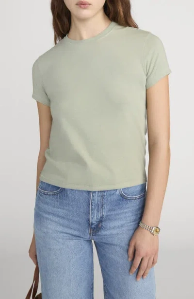 Frame The Vintage Baby T-shirt In Green