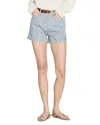 Frame The Vintage Relaxed Shorts In Seaport Stripe