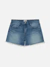 FRAME FRAME THE VINTAGE RELAXED SHORTS RAW FRAY