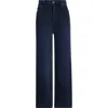 Frame The Arrow High Waist Relaxed Bootcut Jeans In Blue