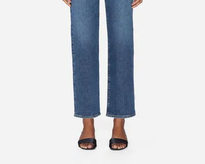 Frame The Wide High-rise Jean In Archie In Blue