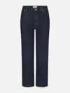Frame The Straight Trouser Jeans In Blue
