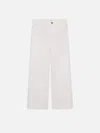 Frame The Wide Jeans In White