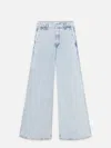 Frame Le Slim Palazzo High-rise Wide-leg Jeans In Blue