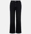 Frame The Wide Wide-leg Jeans In Black