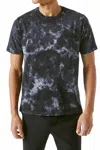 Frame Tie Dye T-shirt In Noir Multi In Multi