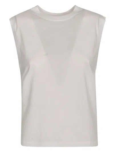 Frame Tank Top In White