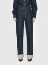 Frame Denim Trapunto Rinse Jean In Blue