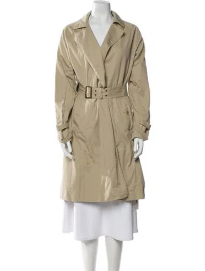 Pre-owned Frame Trench Coat In Brown